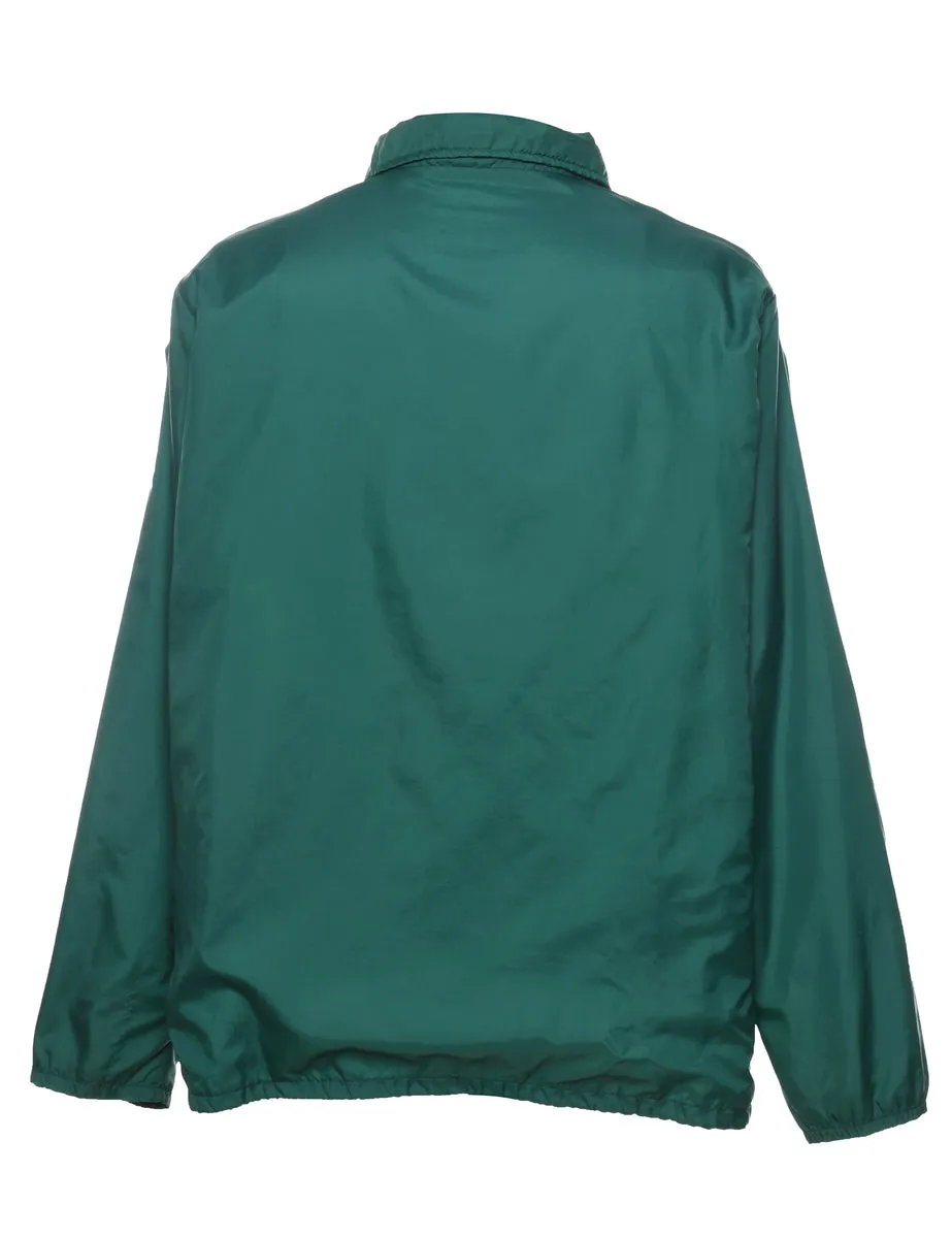 1980s Green Coach Jacket - XL