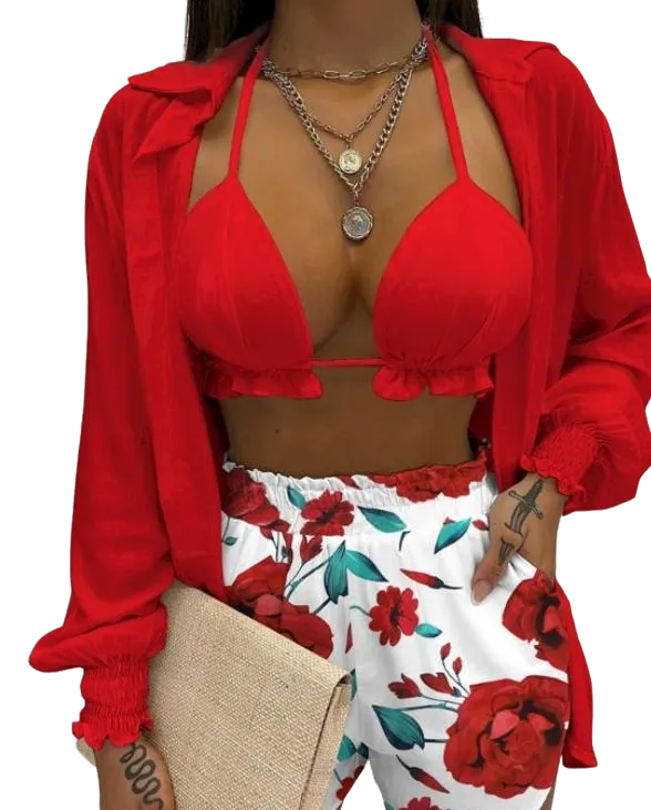 3 PCS Breezy Short Sets