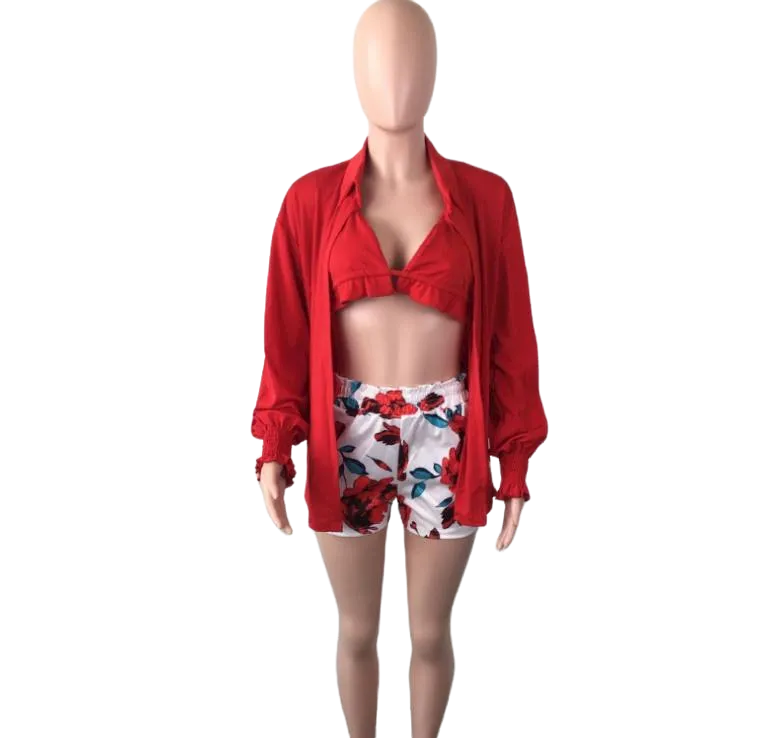 3 PCS Breezy Short Sets
