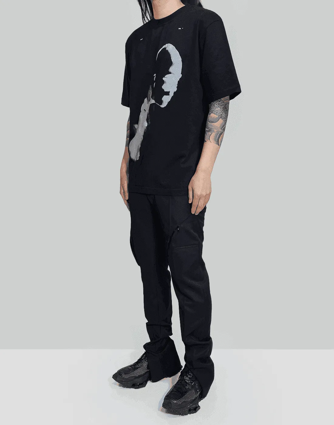 ADIAMORPHIC TAILORED TROUSERS