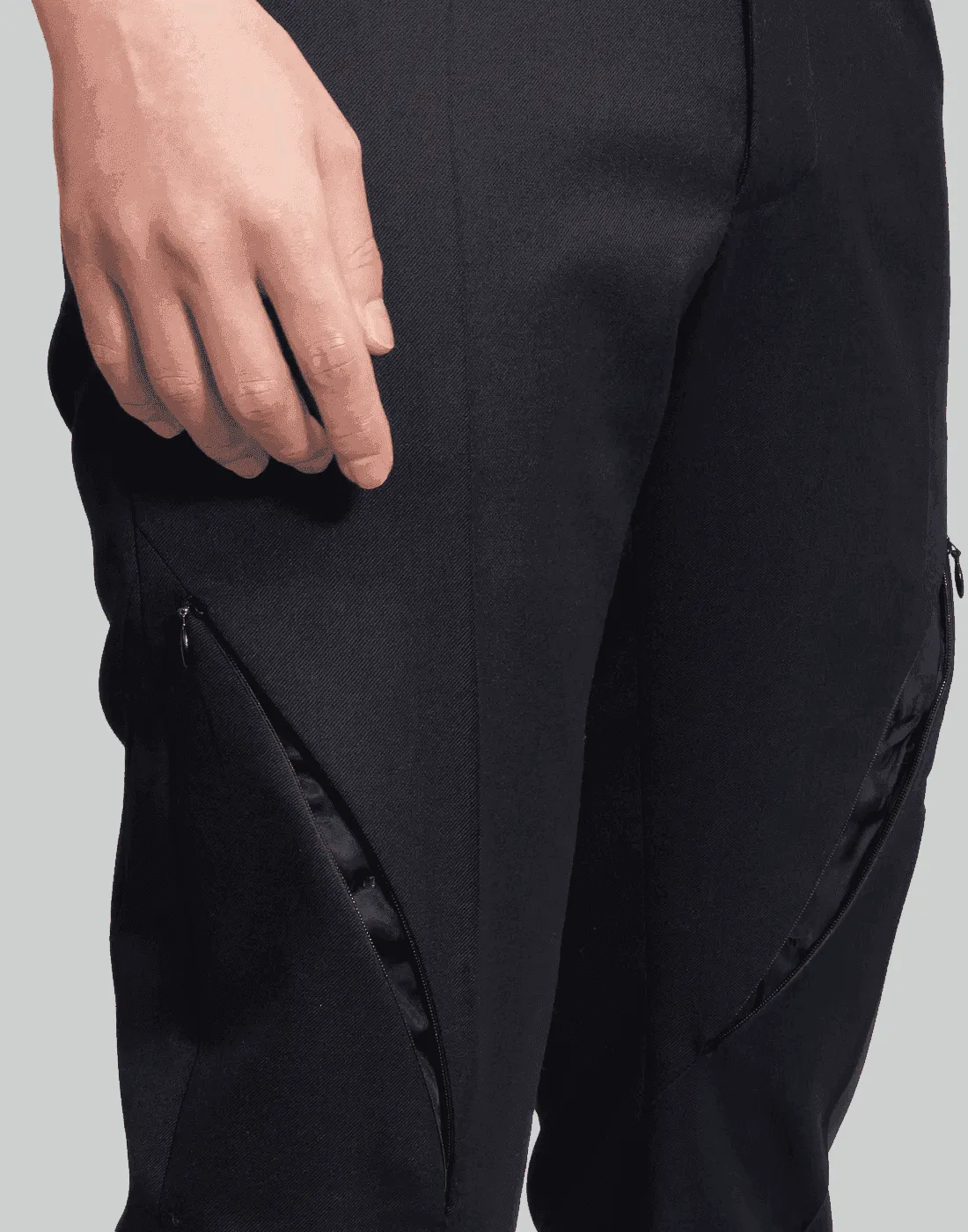 ADIAMORPHIC TAILORED TROUSERS