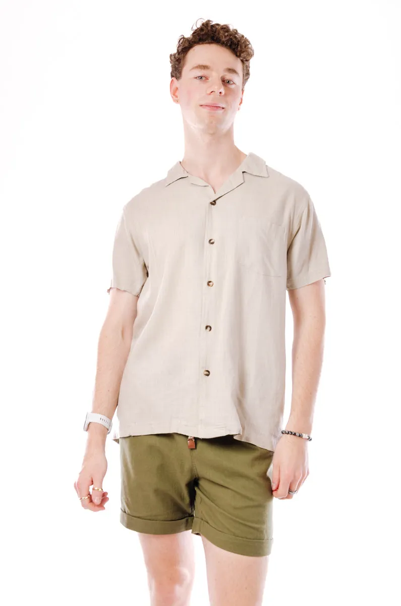 Airy Linen Short Sleeve