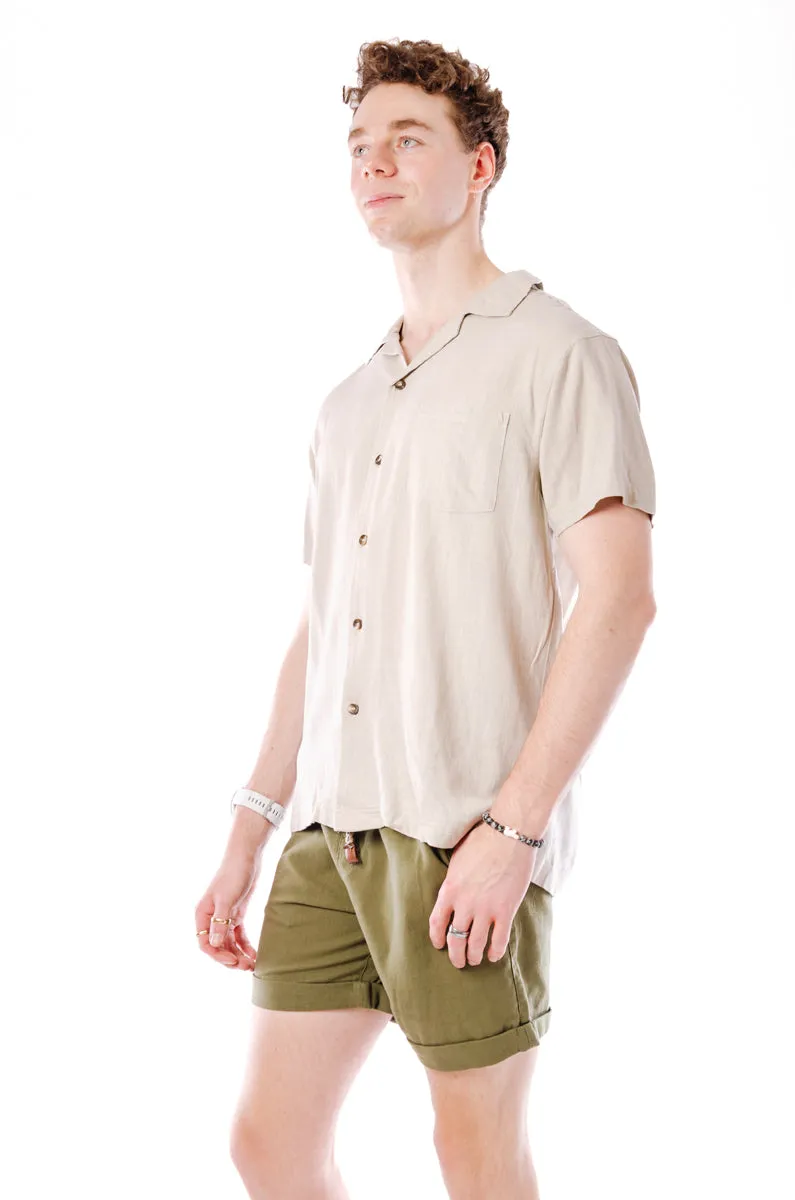 Airy Linen Short Sleeve