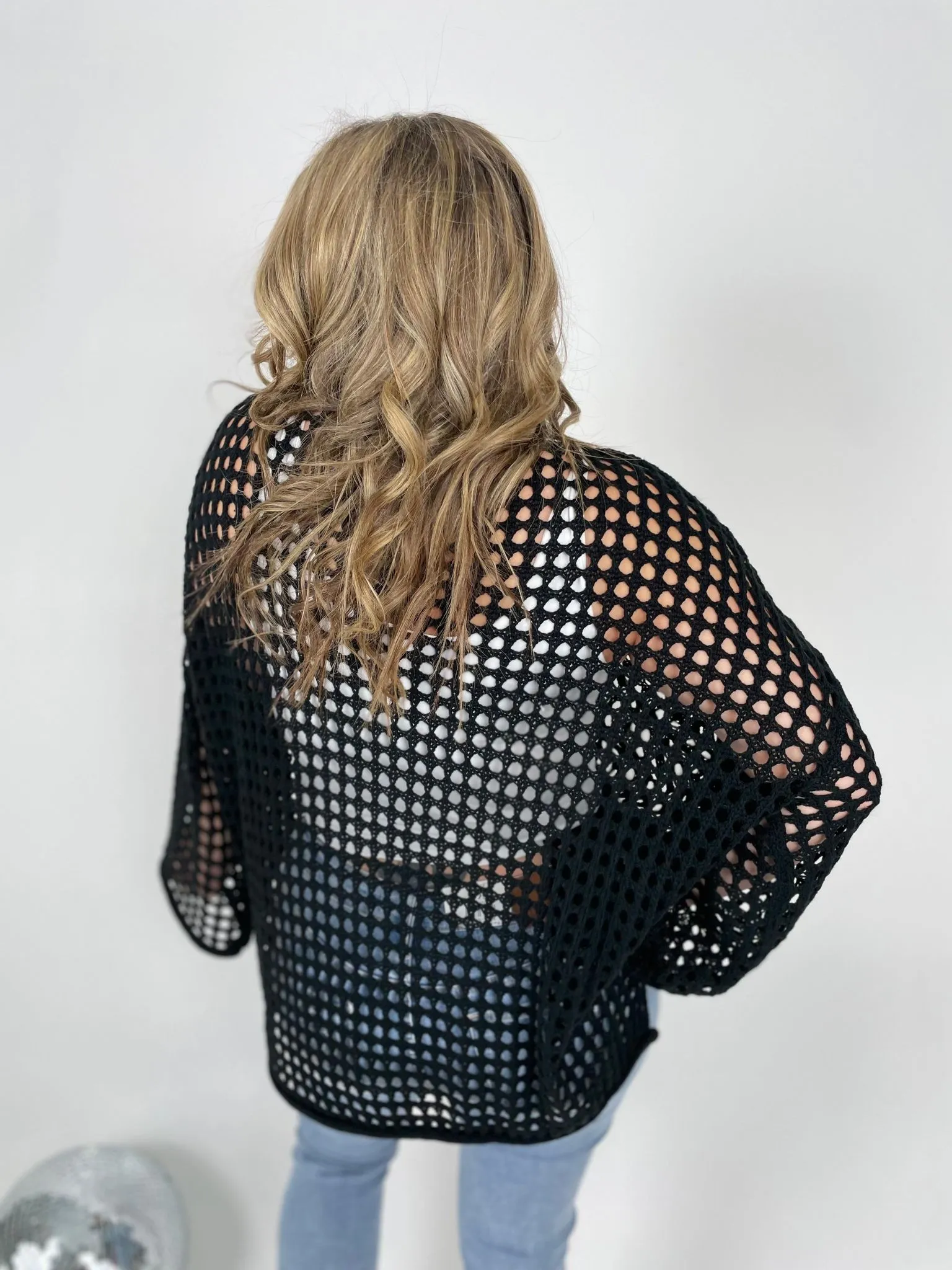 Airy Style Sweater in Black