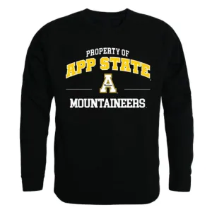 Appalachian App State University Mountaineers Property Crewneck Pullover Sweatshirt Sweater Black