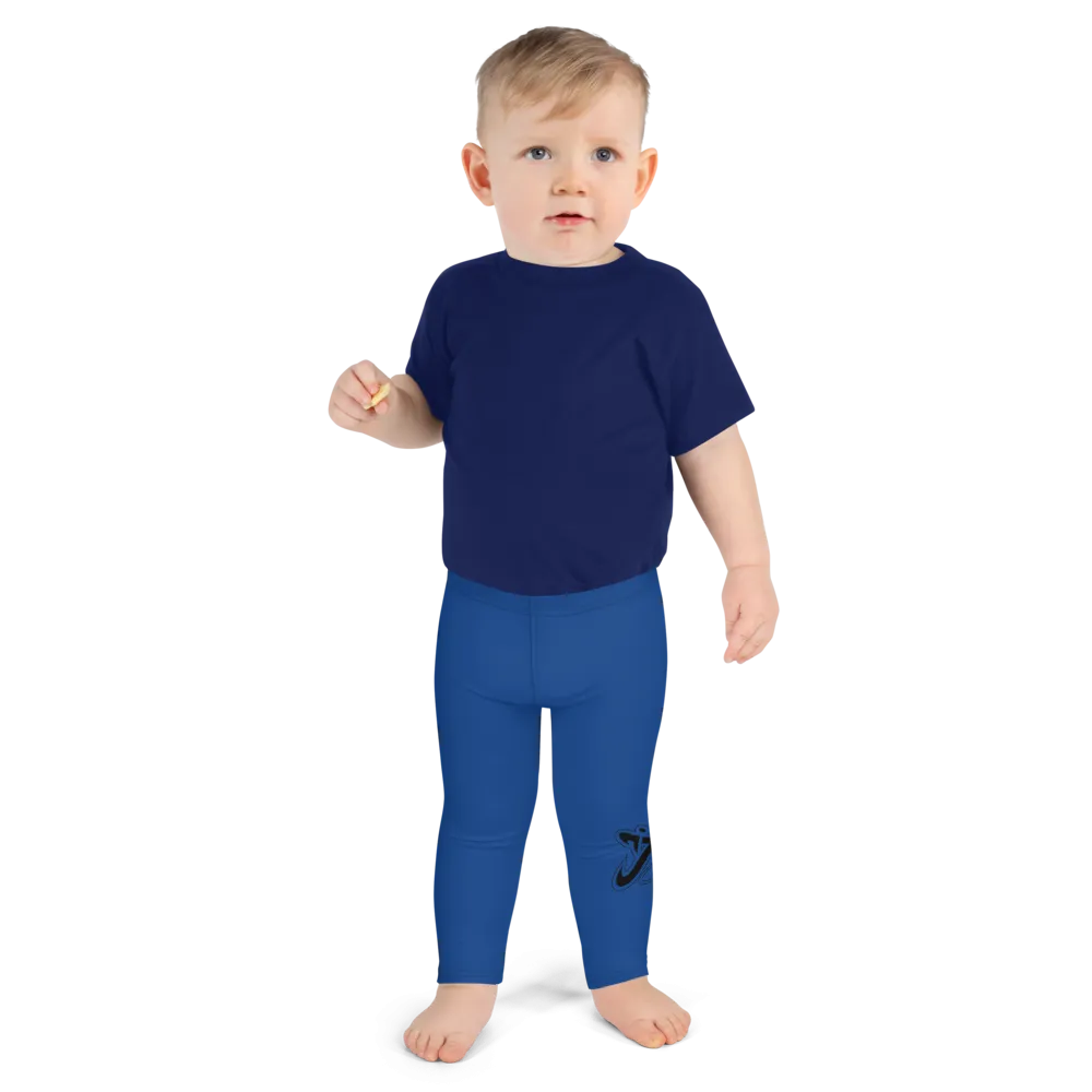 Athletic Apparatus Blue 2 Black logo V3 Kid's Leggings