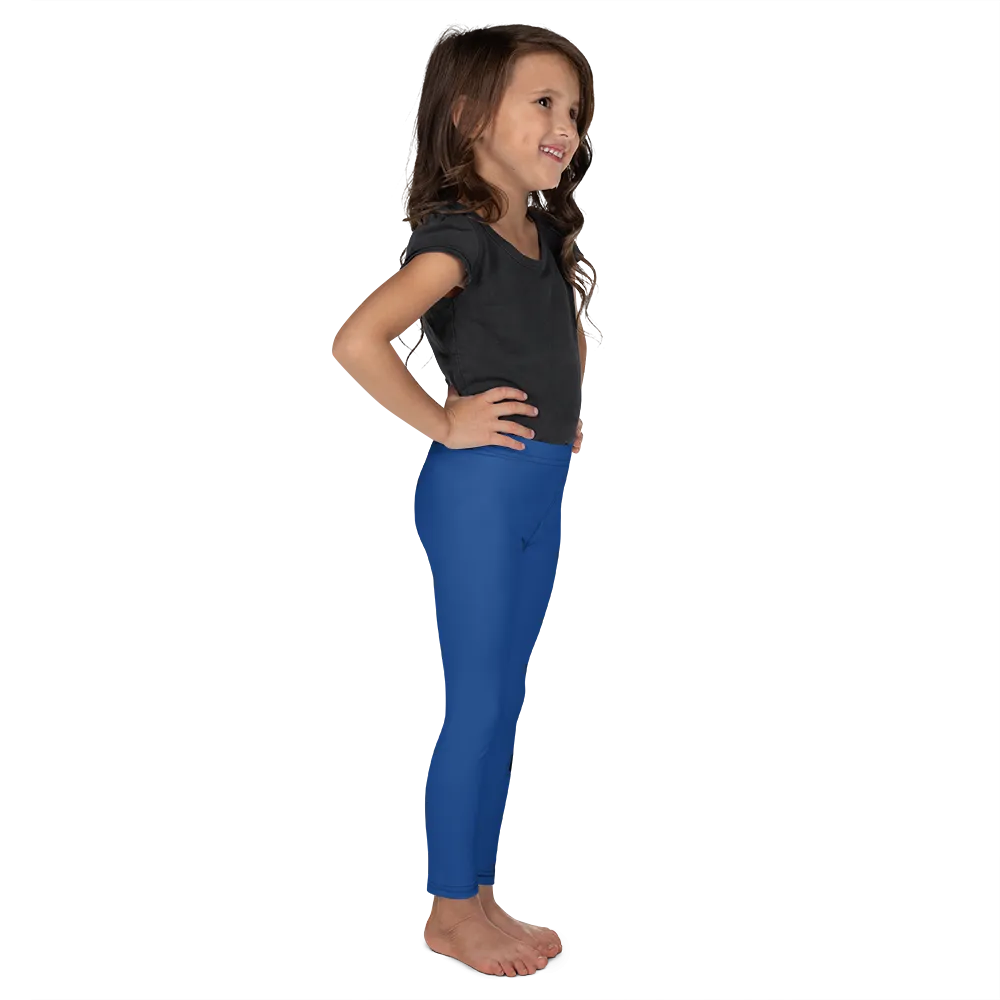 Athletic Apparatus Blue 2 Black logo V3 Kid's Leggings