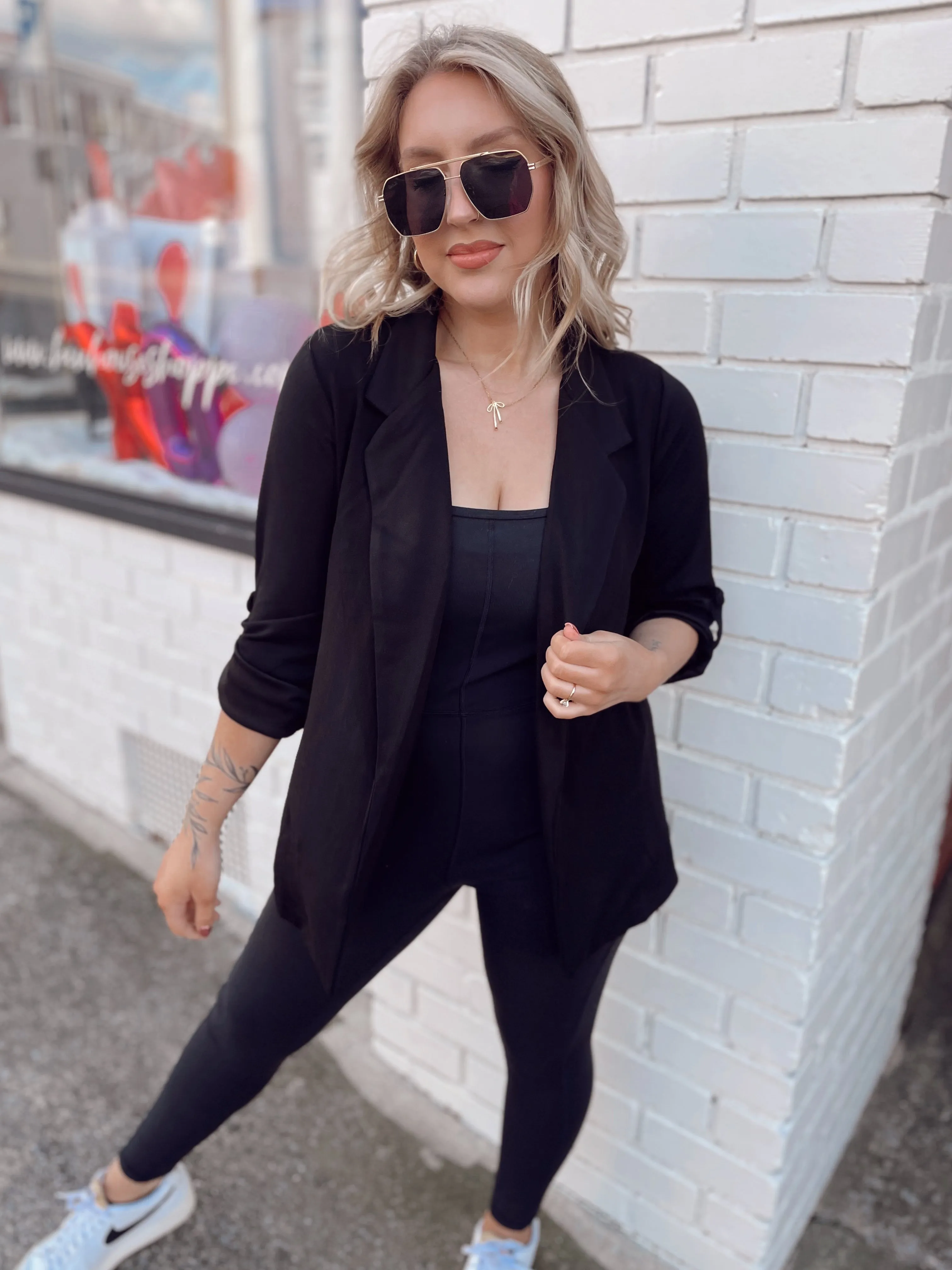Back to Basics Blazer in Black