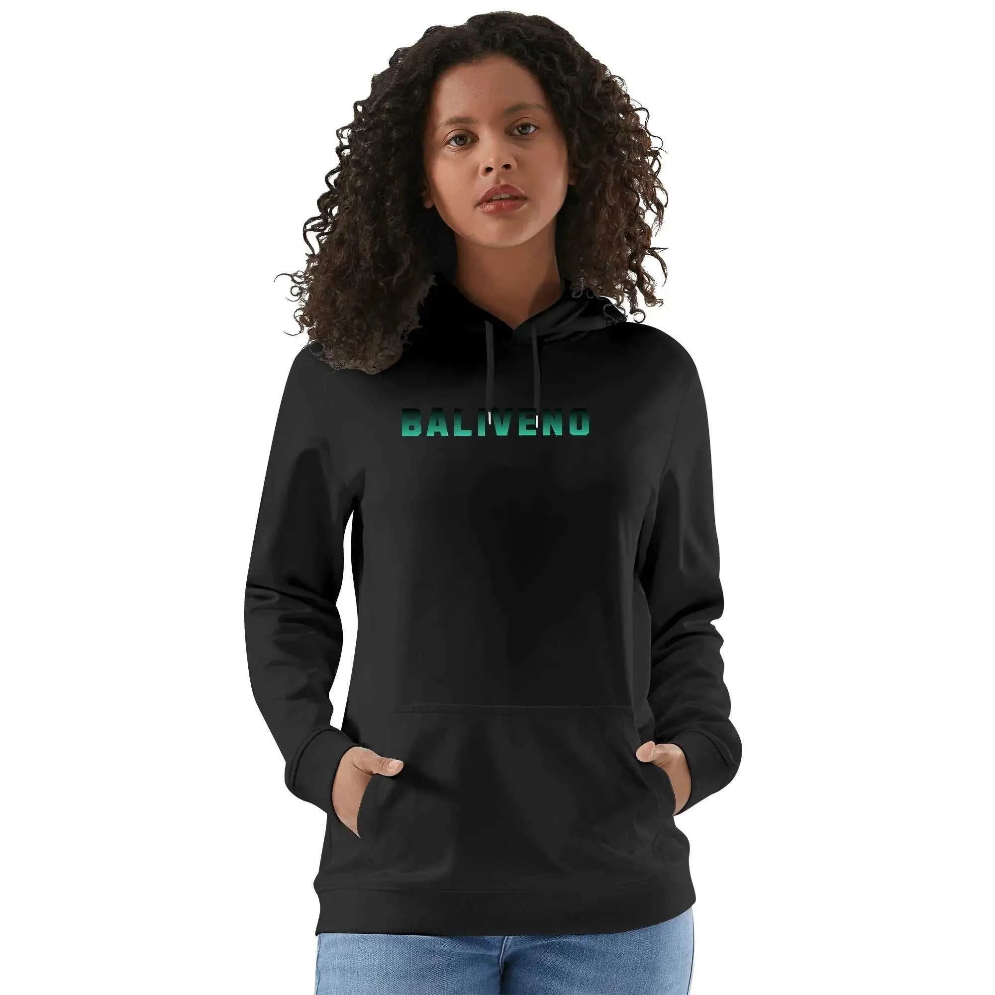 Baliveno Luxurious Unisex Cotton Hoodie – Front & Back Logo Print