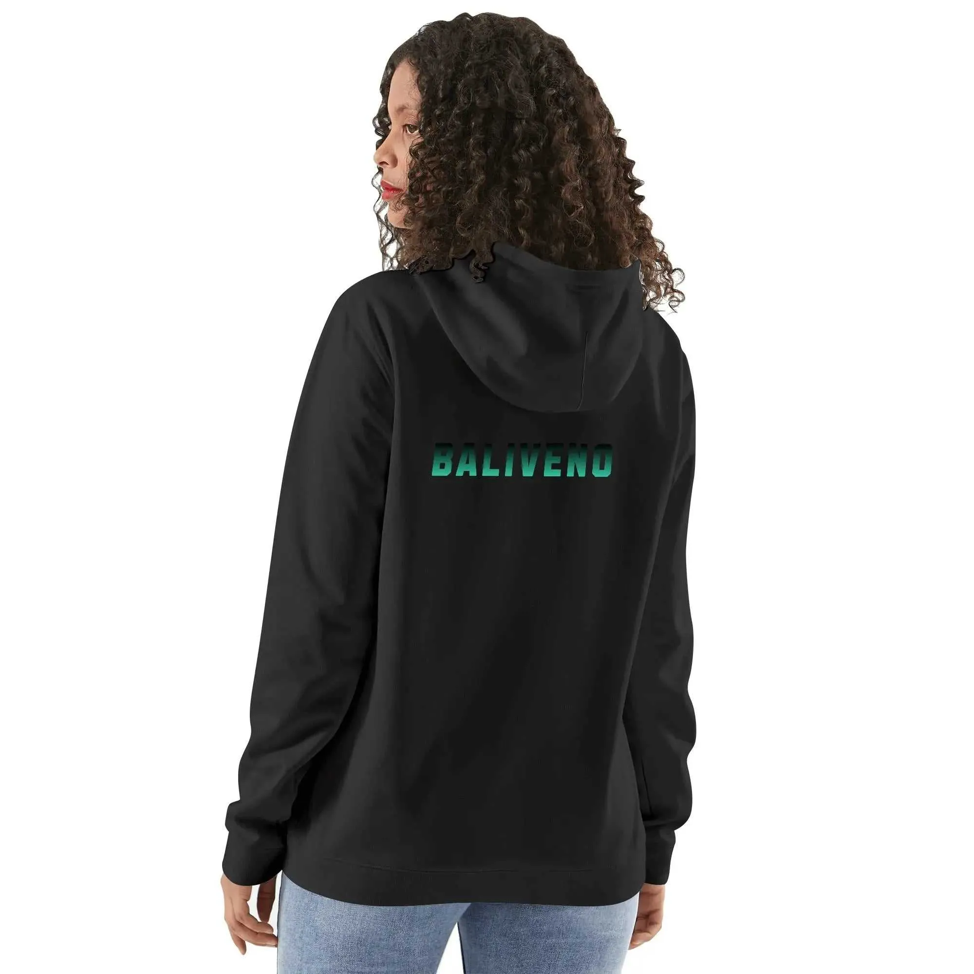 Baliveno Luxurious Unisex Cotton Hoodie – Front & Back Logo Print