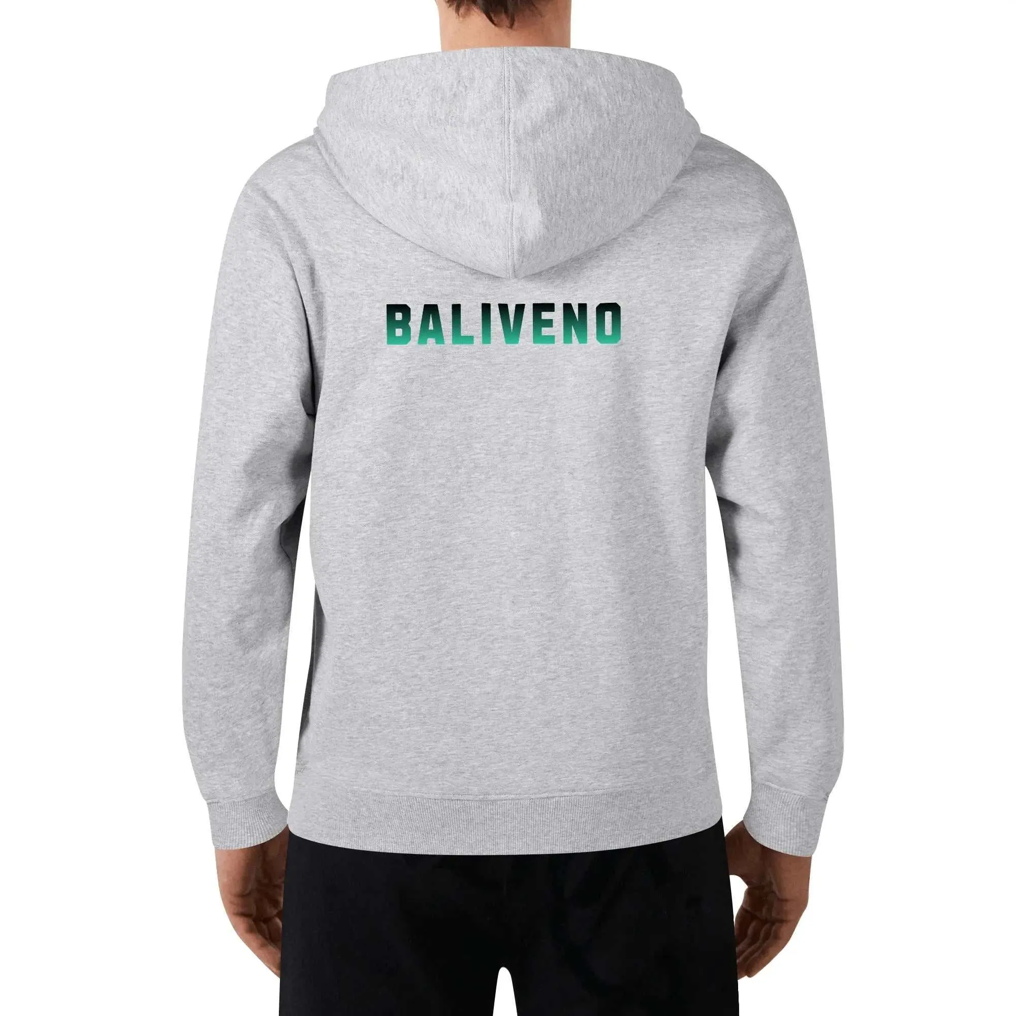 Baliveno Luxurious Unisex Cotton Hoodie – Front & Back Logo Print