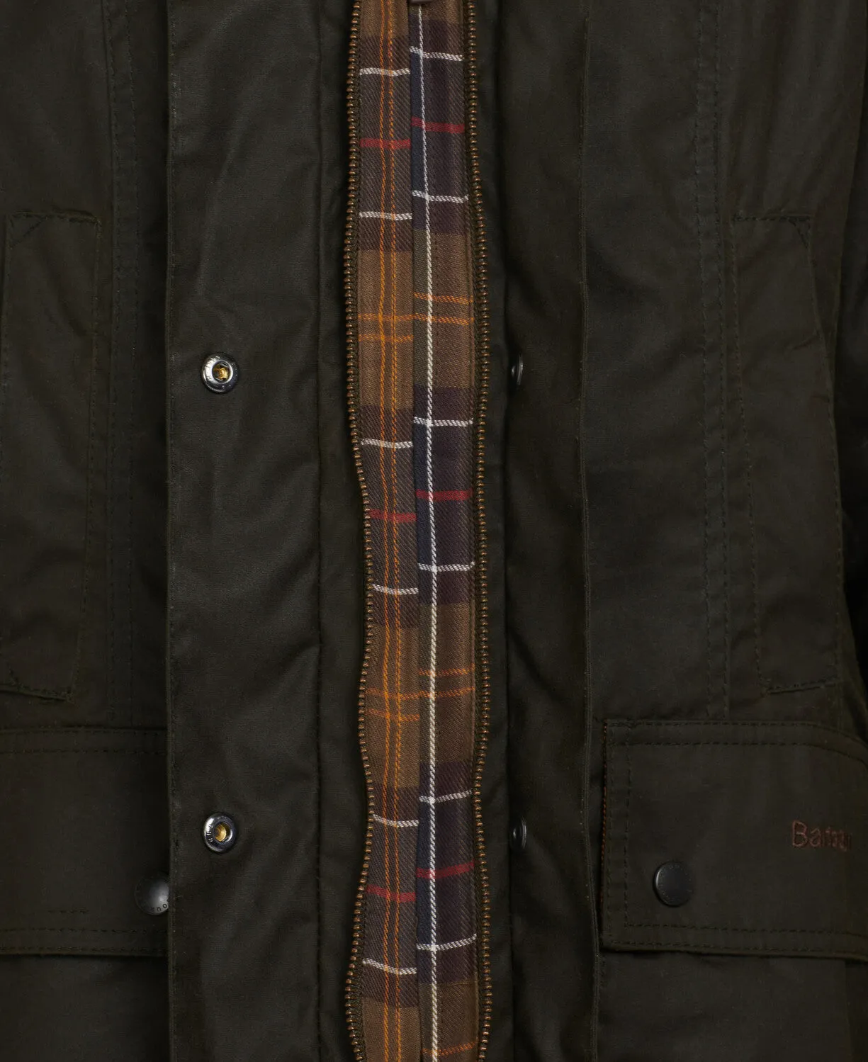 Barbour Classic Beadnell Wax Jacket - Olive