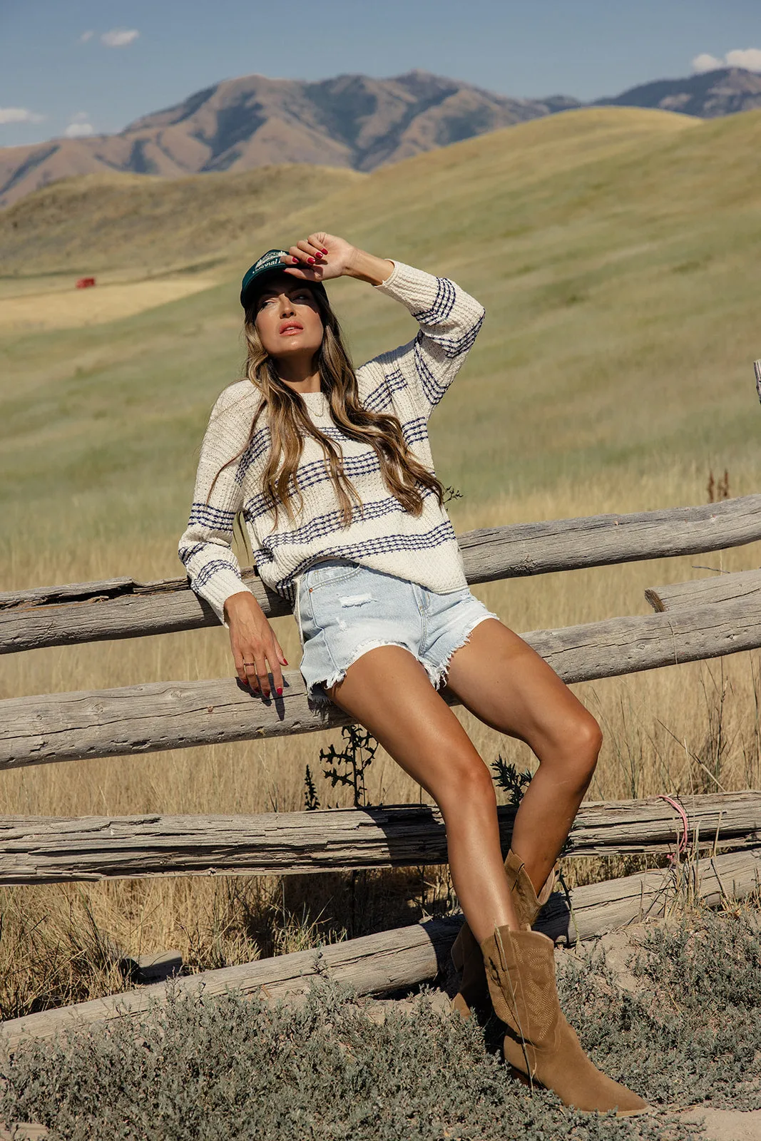 Between the Lines Striped Sweater
