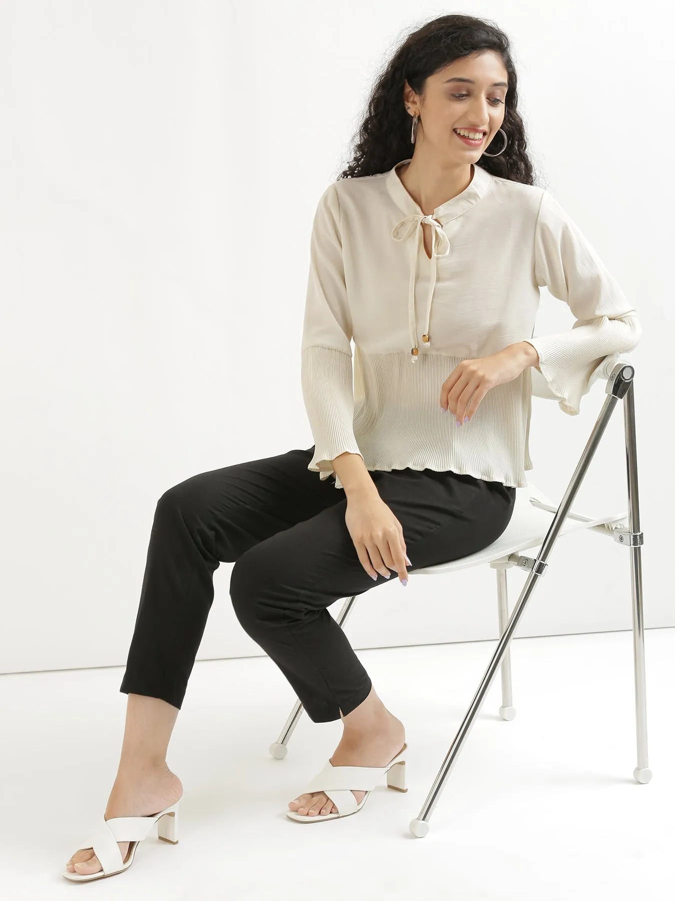 Black 100% Cotton Pant