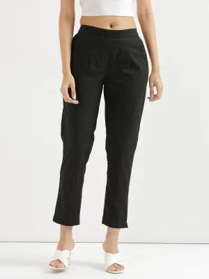 Black 100% Cotton Pant