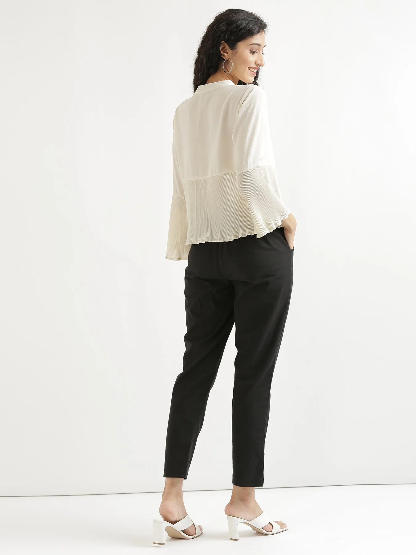 Black 100% Cotton Pant