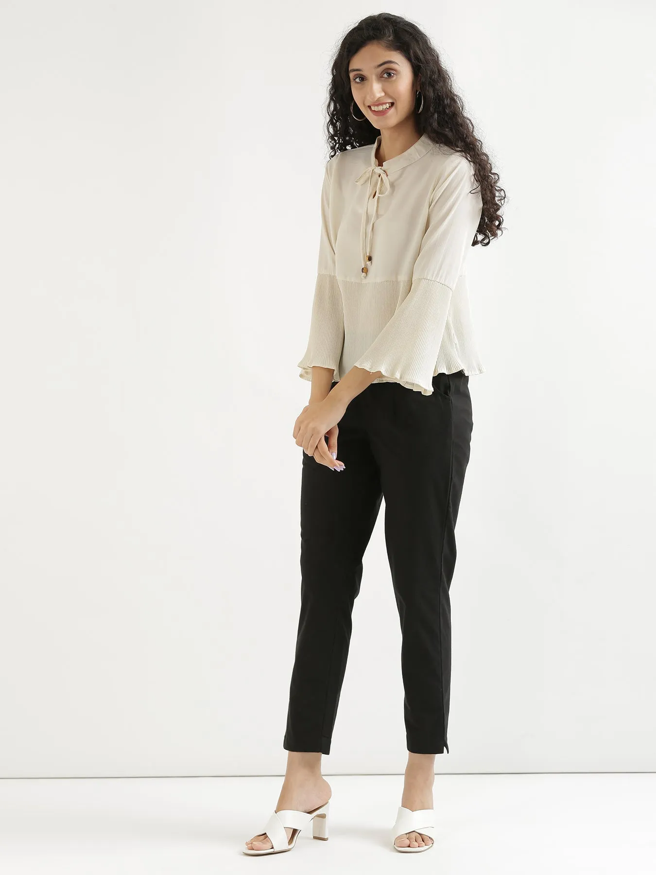 Black 100% Cotton Pant