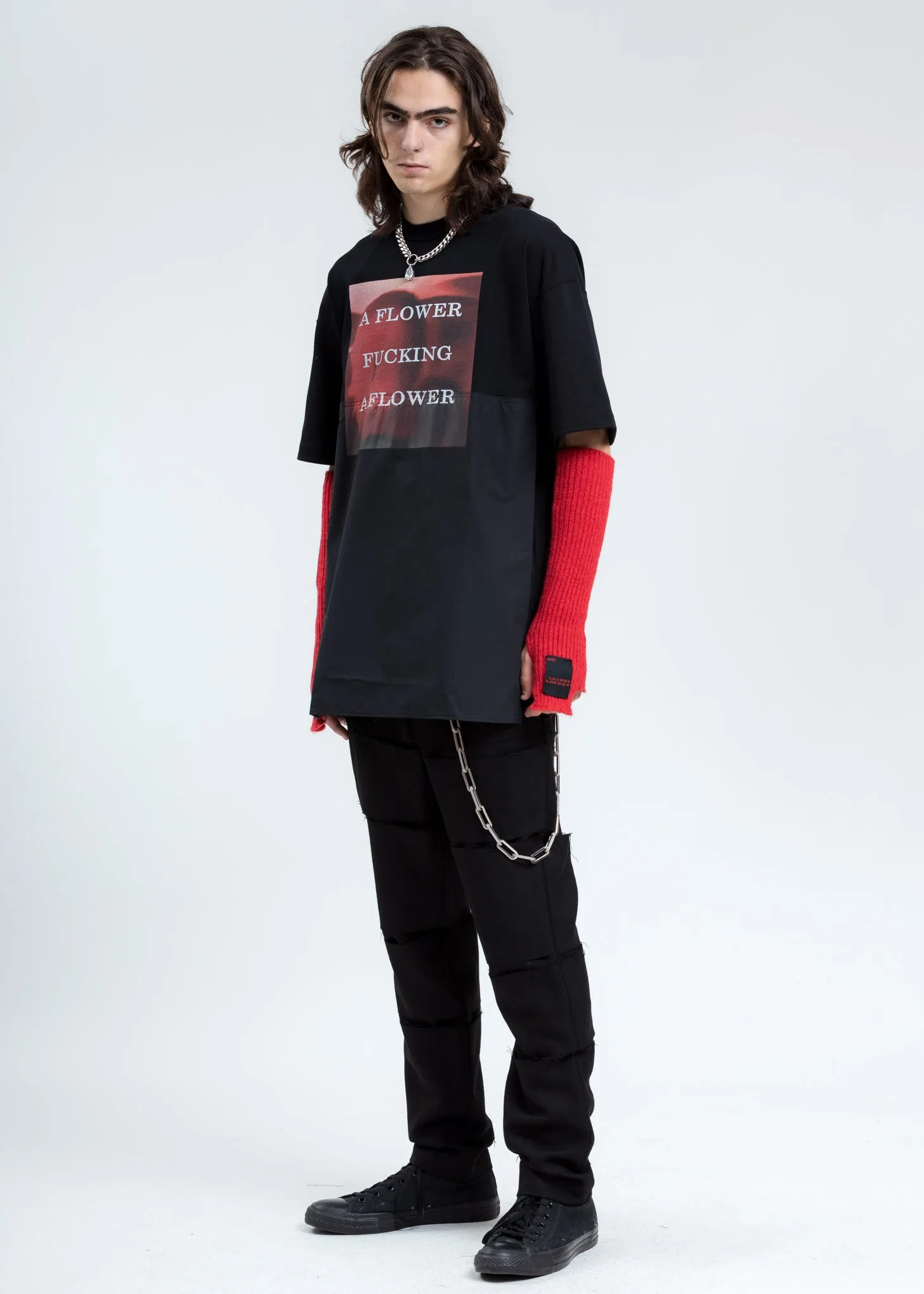 Black Photo Print T-Shirt