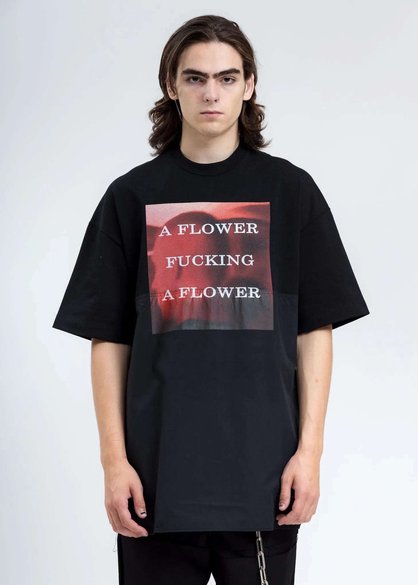 Black Photo Print T-Shirt