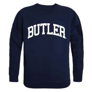 Butler University Bulldog Arch Crewneck Pullover Sweatshirt Sweater Navy