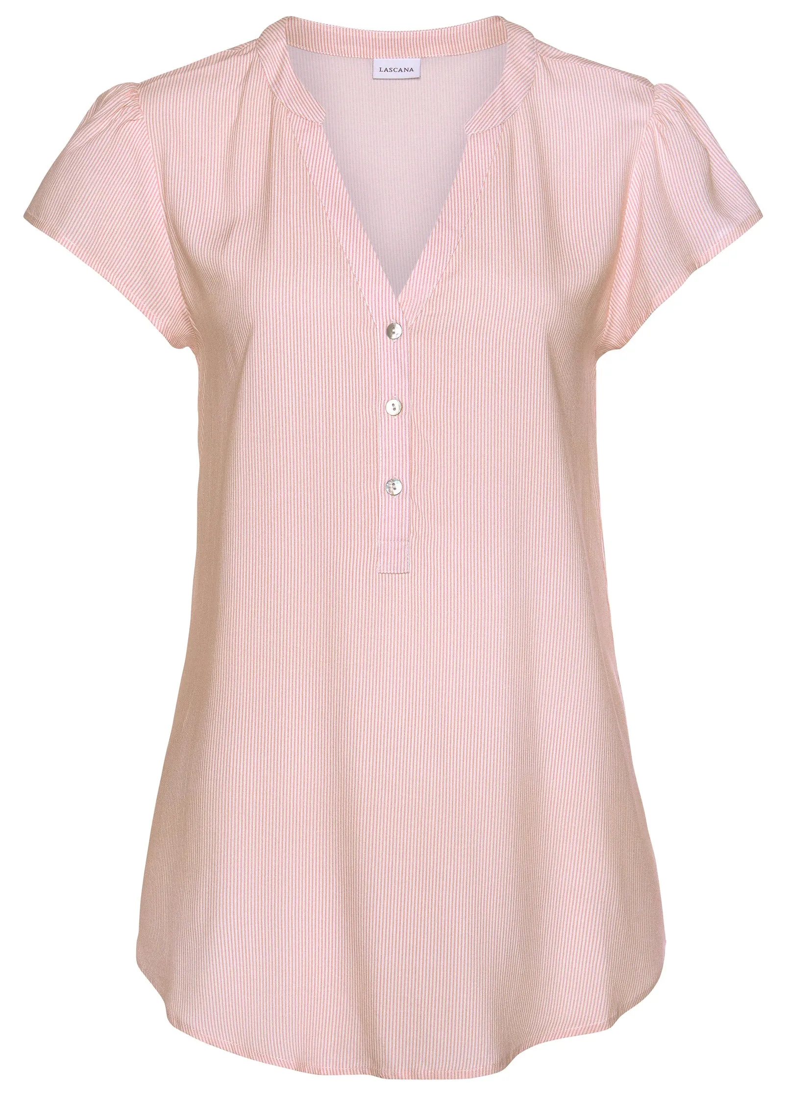 Button-Down Top - Taupe
