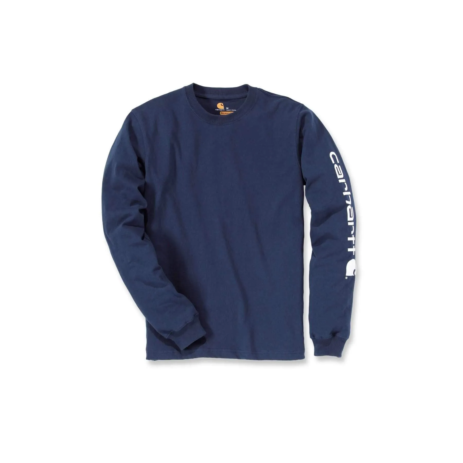 Carhartt Heavyweight Relaxed Fit Long-Sleeve Logo T-Shirt EK231