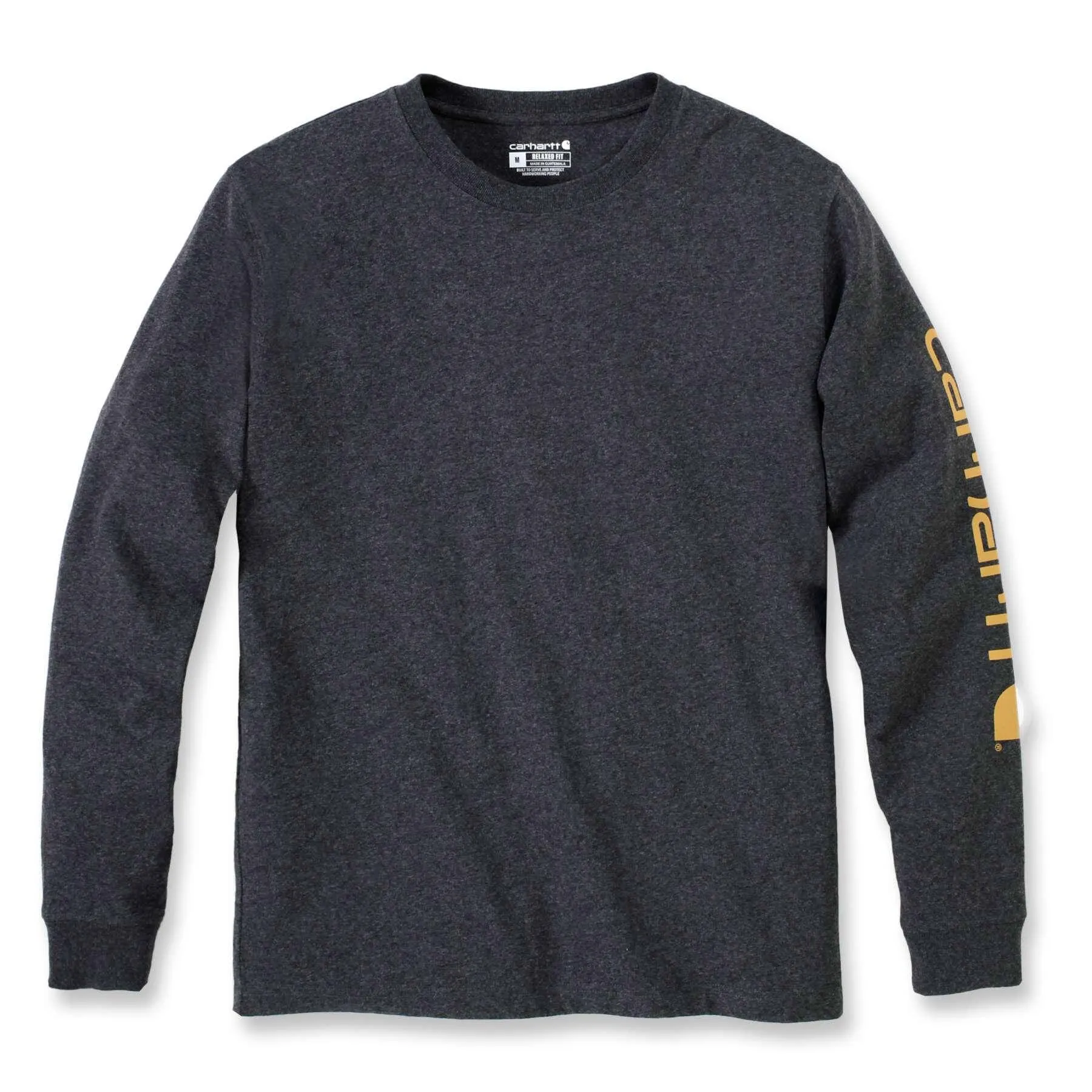 Carhartt Heavyweight Relaxed Fit Long-Sleeve Logo T-Shirt EK231