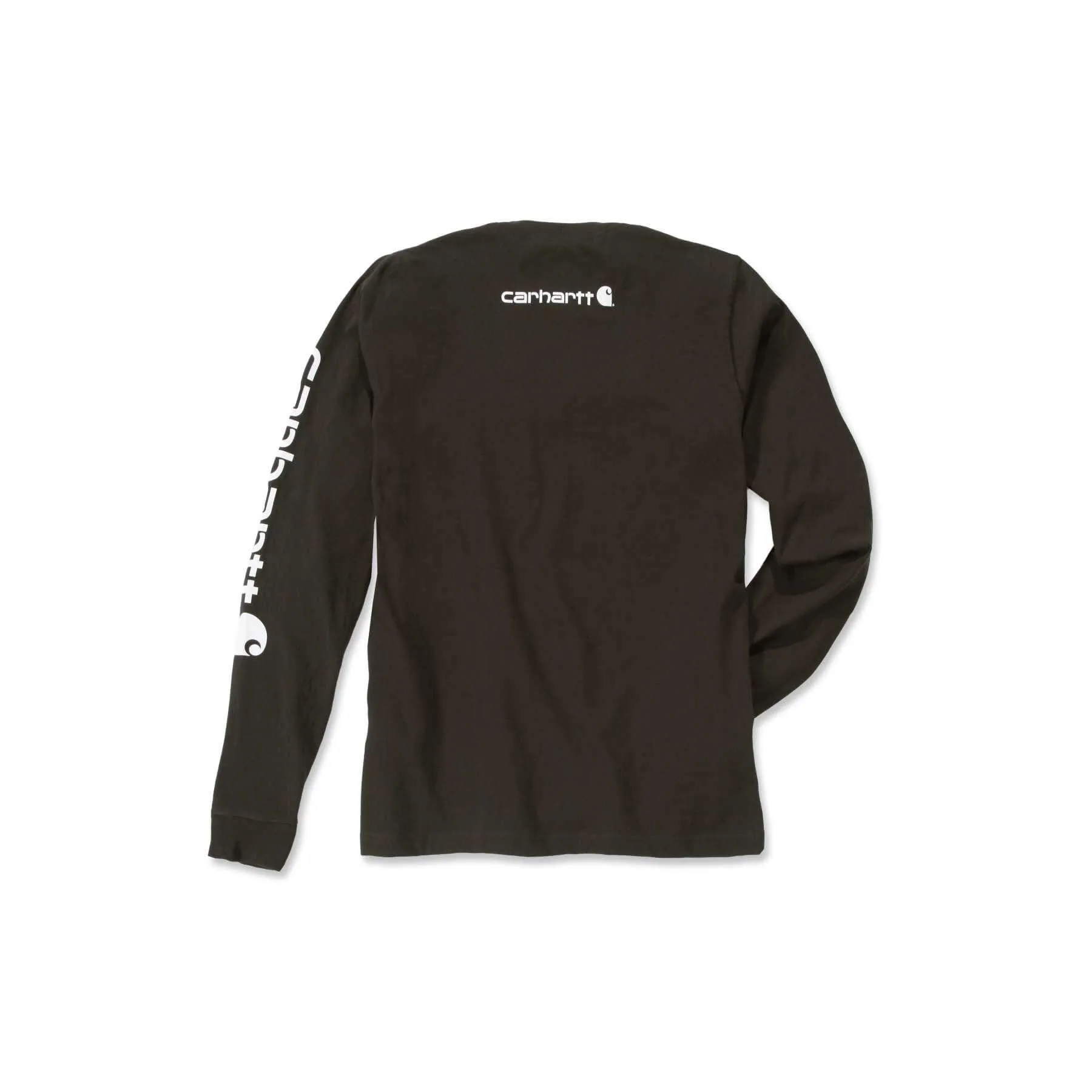 Carhartt Heavyweight Relaxed Fit Long-Sleeve Logo T-Shirt EK231