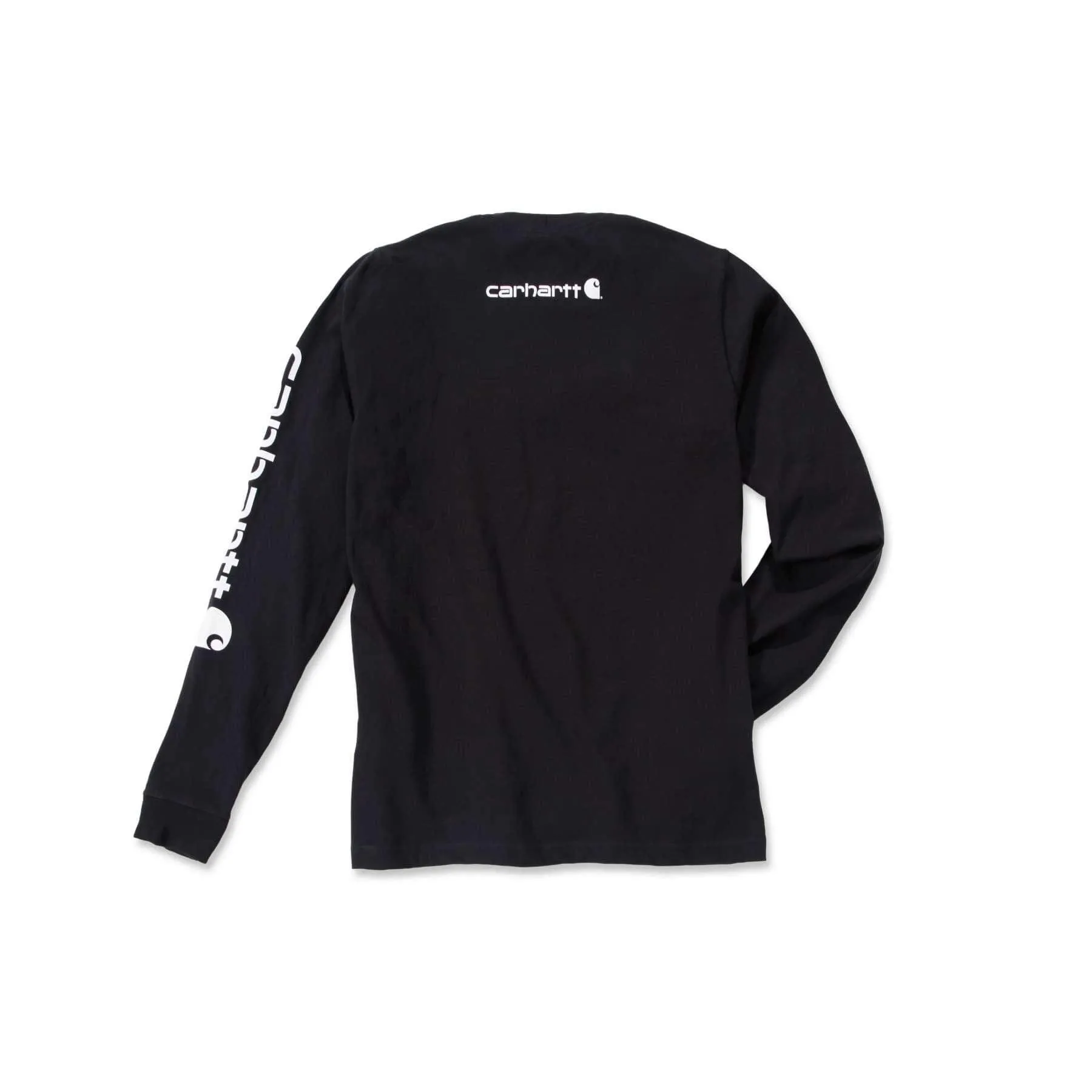 Carhartt Heavyweight Relaxed Fit Long-Sleeve Logo T-Shirt EK231