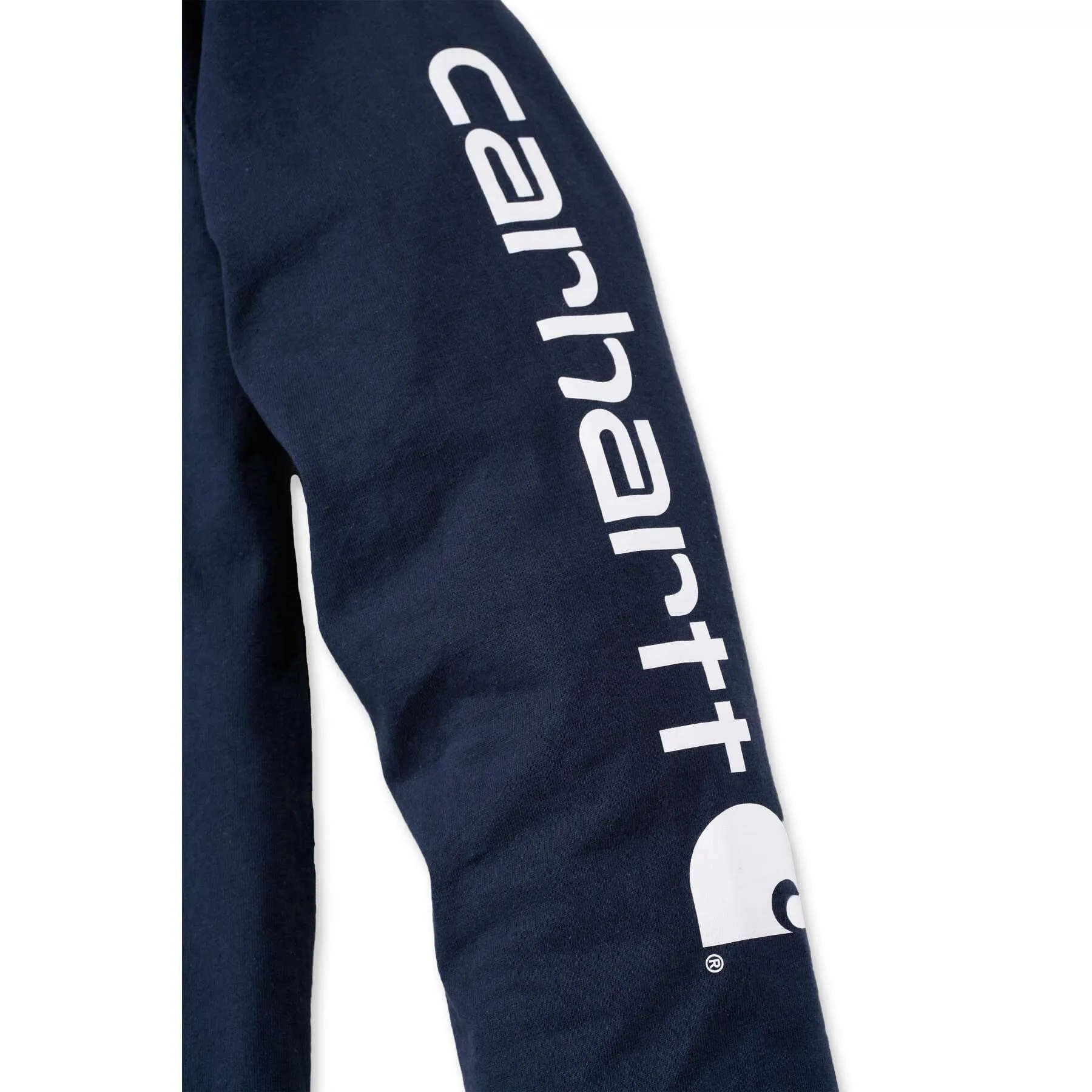 Carhartt Heavyweight Relaxed Fit Long-Sleeve Logo T-Shirt EK231