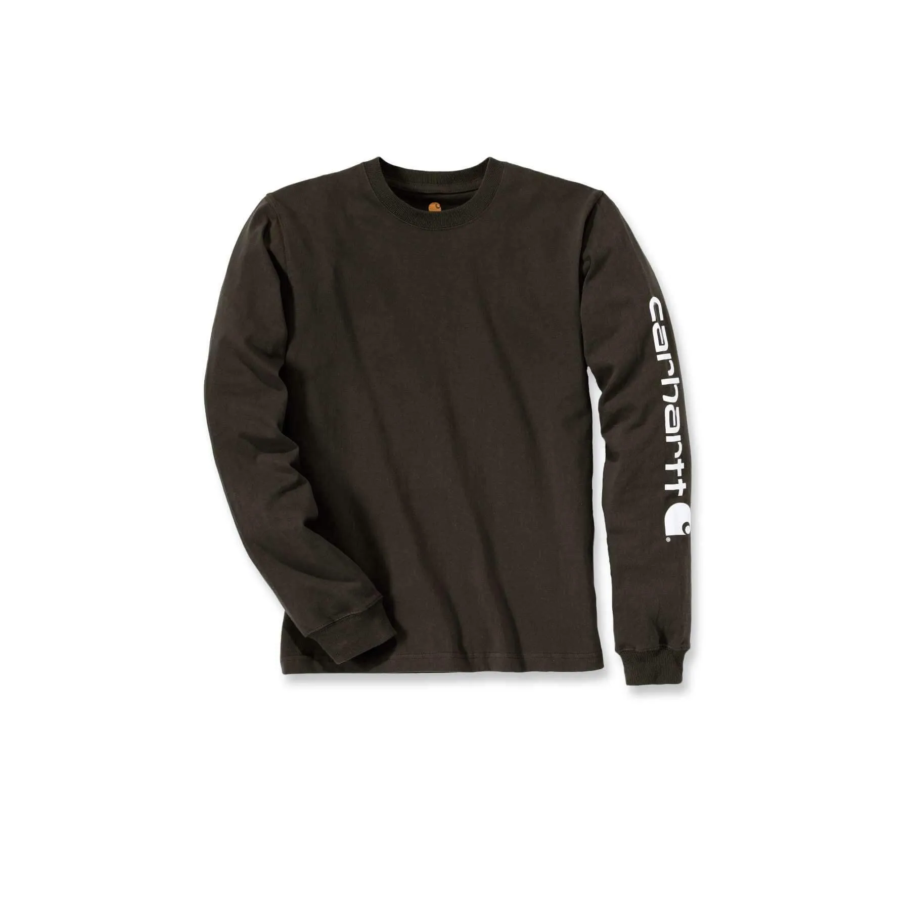 Carhartt Heavyweight Relaxed Fit Long-Sleeve Logo T-Shirt EK231