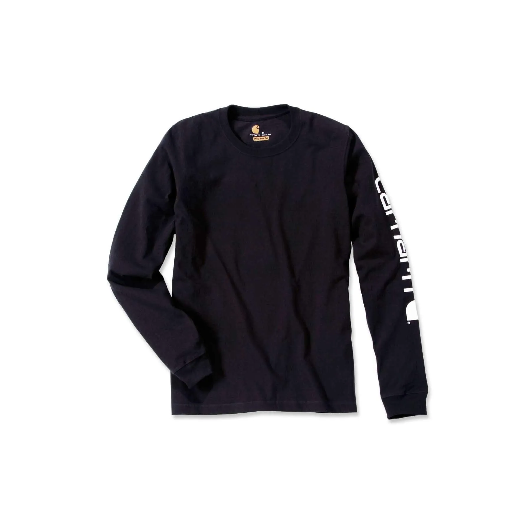 Carhartt Heavyweight Relaxed Fit Long-Sleeve Logo T-Shirt EK231