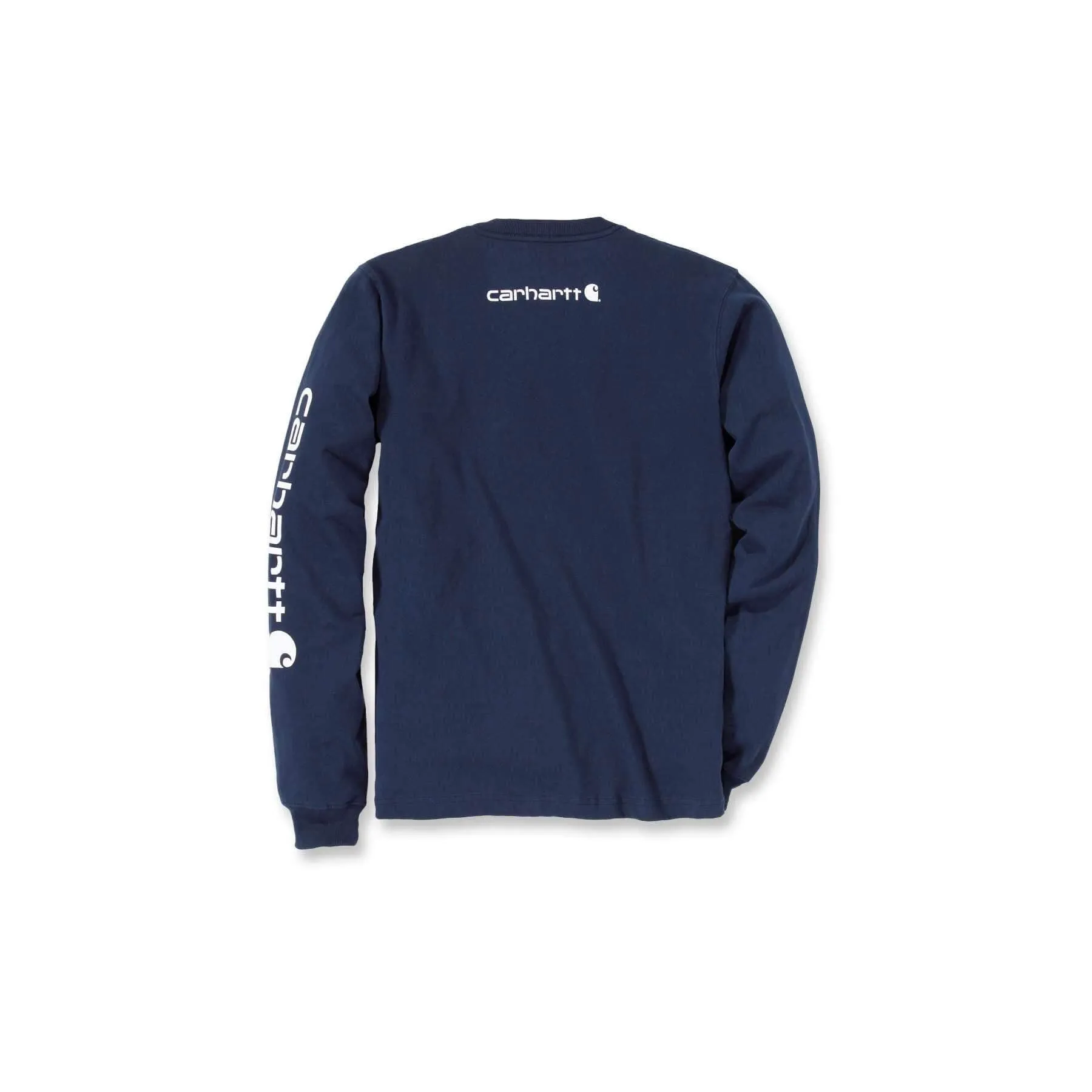 Carhartt Heavyweight Relaxed Fit Long-Sleeve Logo T-Shirt EK231