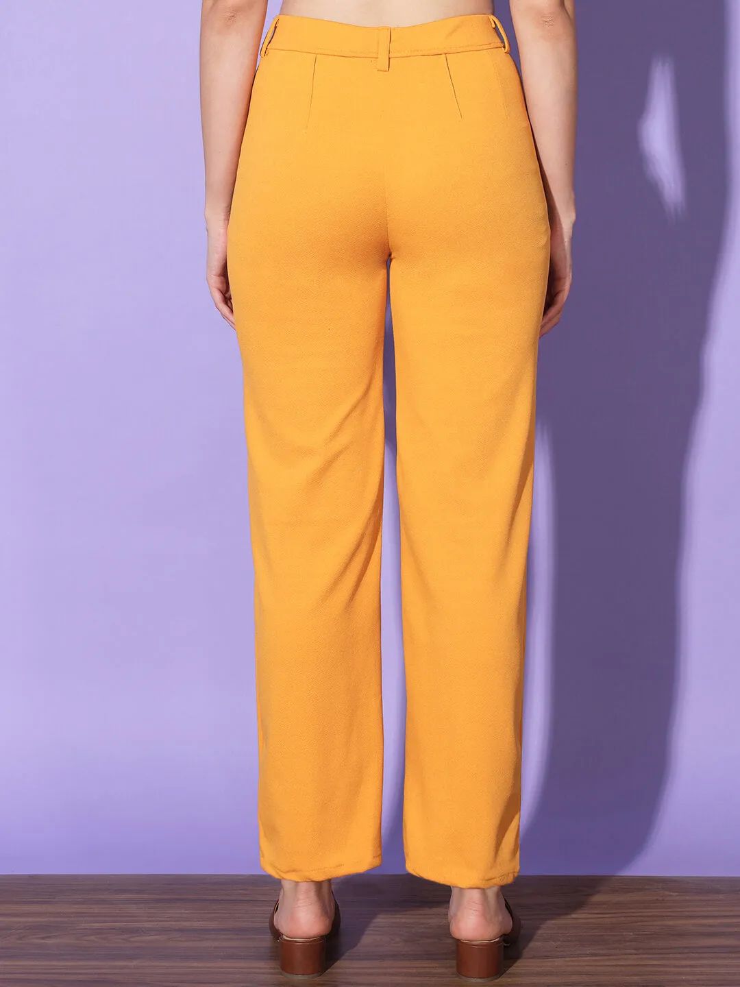 Carrera Full Length Women Formal Trousers and Pants-3296