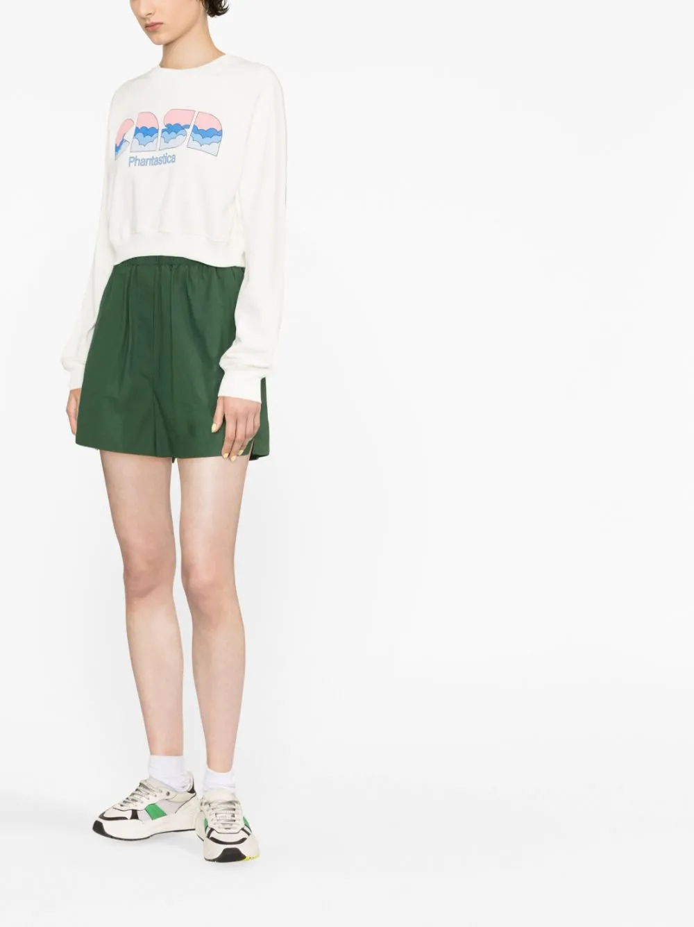 Casa Clouds cropped sweatshirt