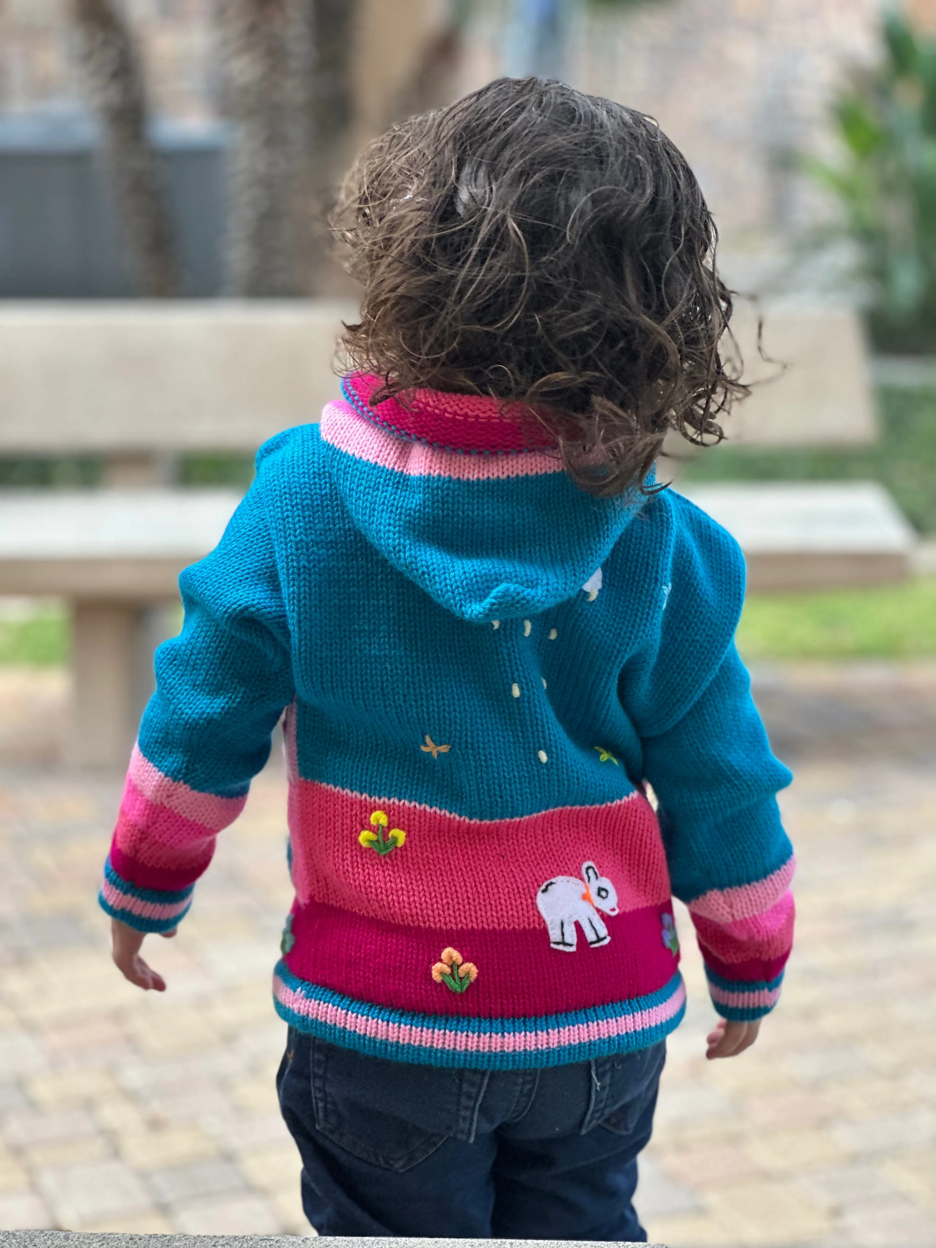 Children’s Hand Knitted Sweater Size 4