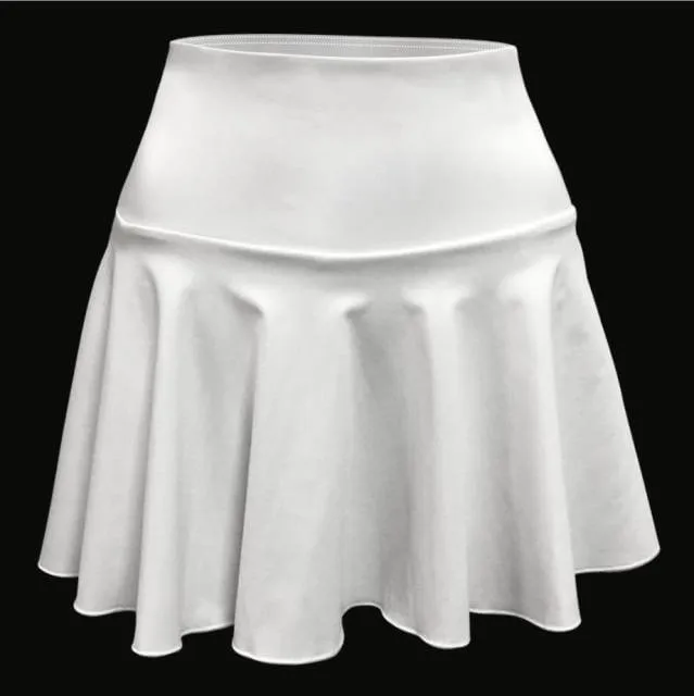 Cloud Hide Skirt Shorts