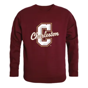 College of Charleston Cougars Crewneck Pullover Sweatshirt Sweater Maroon