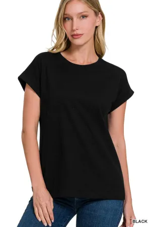 Cotton Crew Neck T-Shirt
