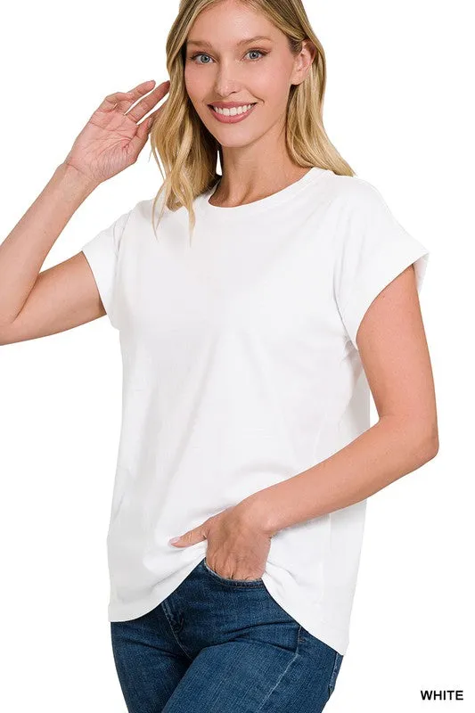 Cotton Crew Neck T-Shirt