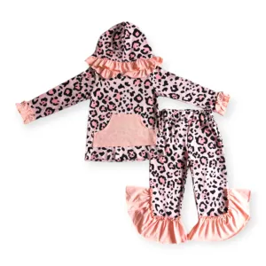 cotton hooded pant set