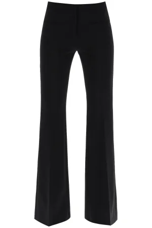 COURREGES tailored bootcut pants in technical jersey
