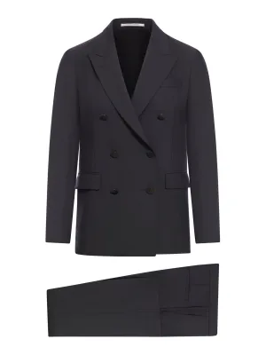 Double-breasted tailored suit