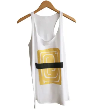 Egg Omelet Sushi Women's Tank Top, Tamago Nigiri Print