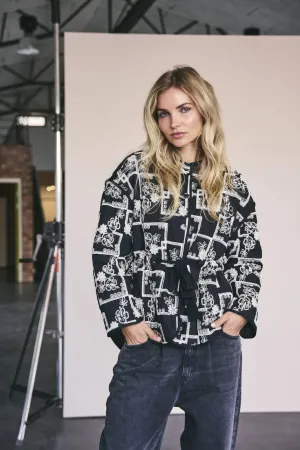 Embroidery Quilted Jacket
