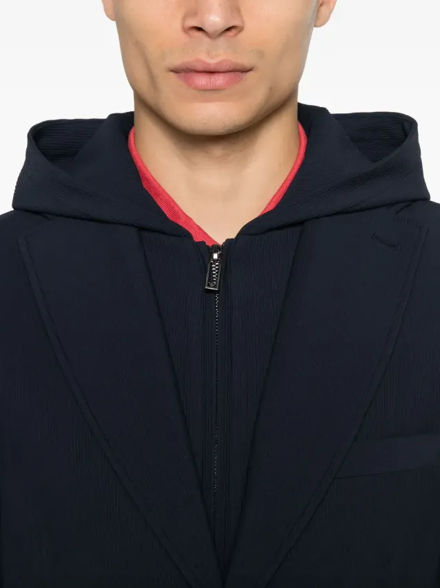 Emporio Armani jersey blazer