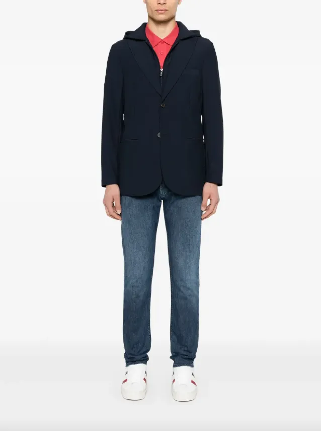 Emporio Armani jersey blazer
