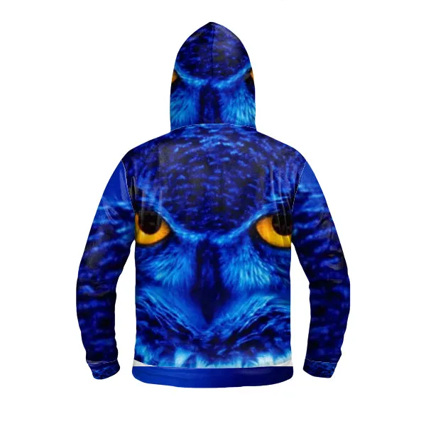 Flashy Blue LED Hoodie