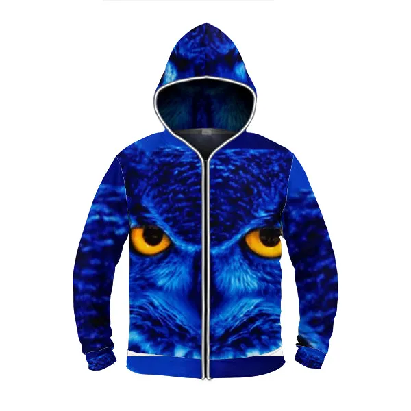 Flashy Blue LED Hoodie