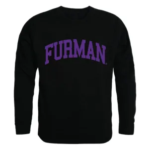 Furman University Paladins Arch Crewneck Pullover Sweatshirt Sweater Black